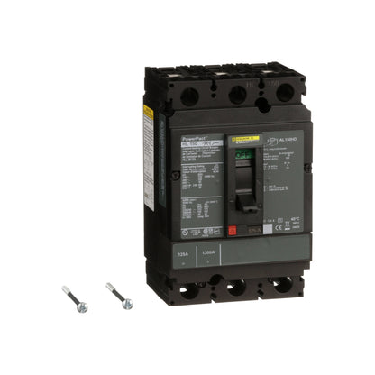 H 100 kA 3 P 600V 125A Schneider Electric HLL36125