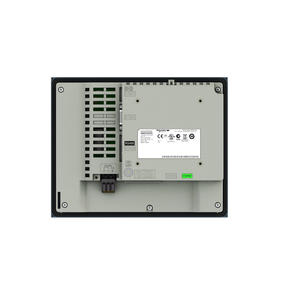 Terminal Táctil Hmi 640 X 480 Pixels Vga- 7.5"-TFT-96 Mb Schneider Electric HMIGTO4310