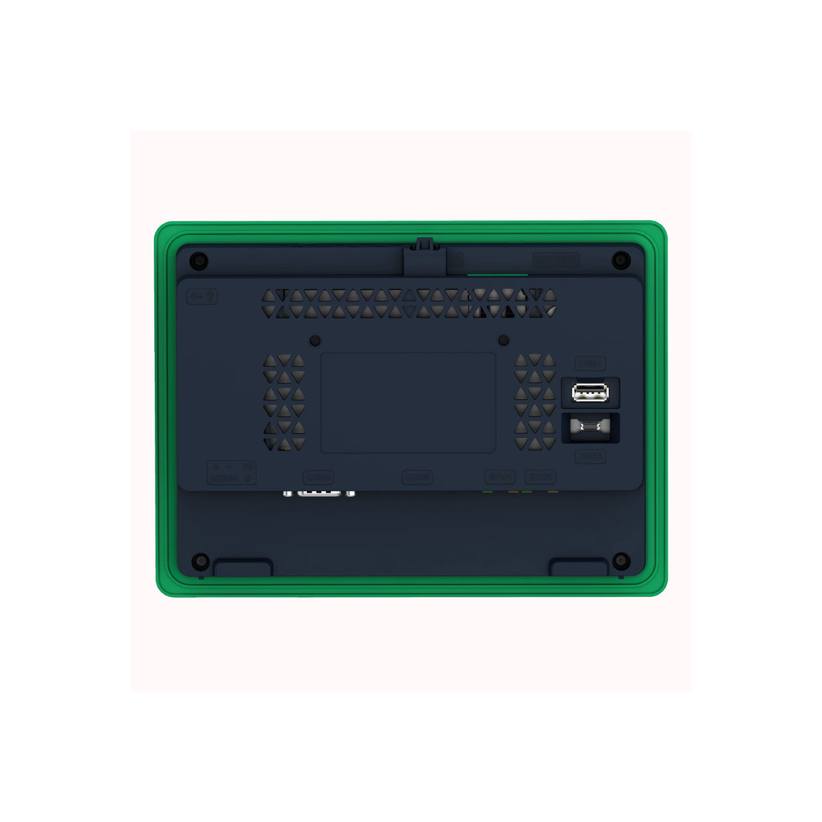 7"w Touch Panel Display, 2com, 2ETHERNET, Usb Host&device, 24 VCC Schneider Electric HMIST6400