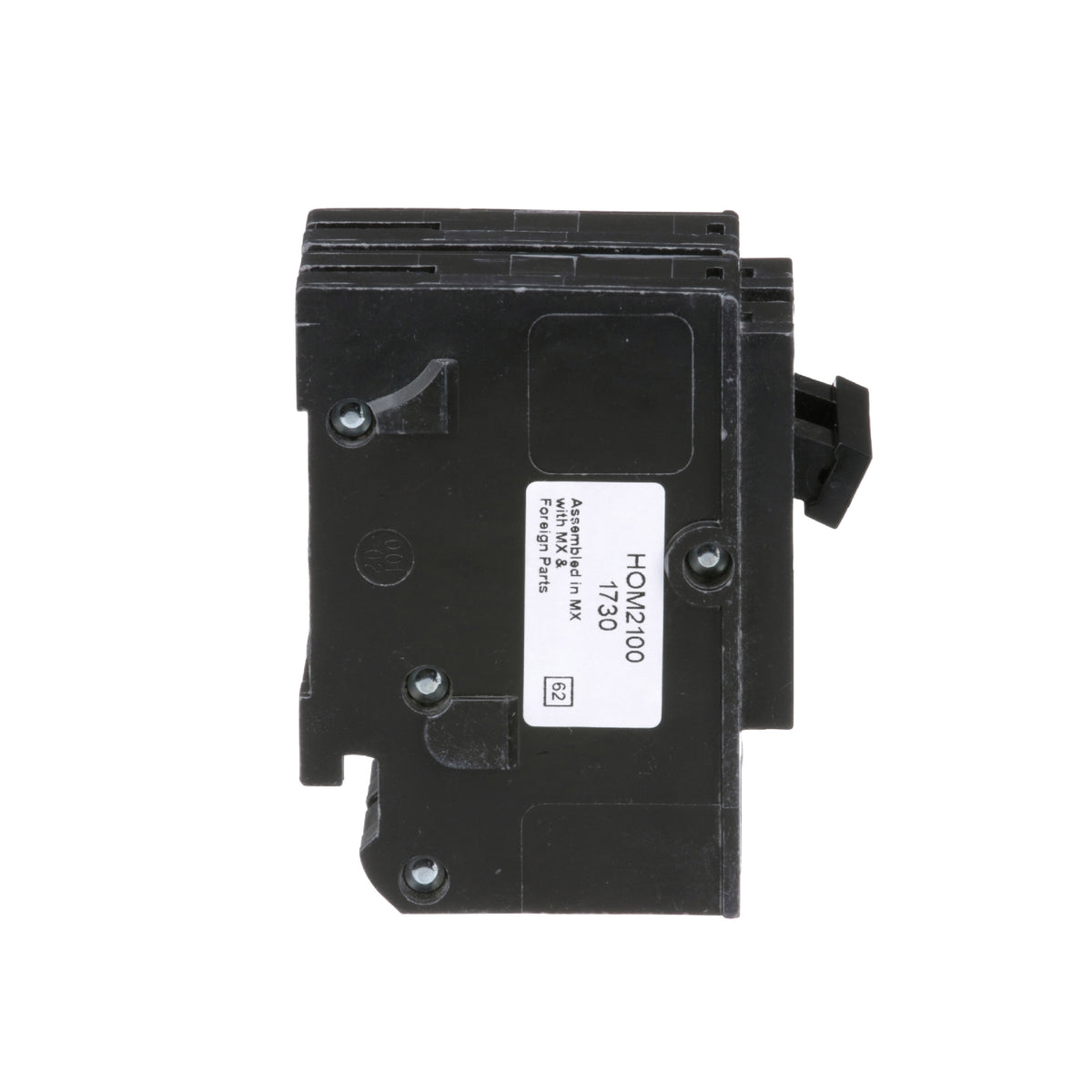 Homeline-Interruptor Miniatura Enchufable 10 kA 2x100 A Schneider Electric HOM2100