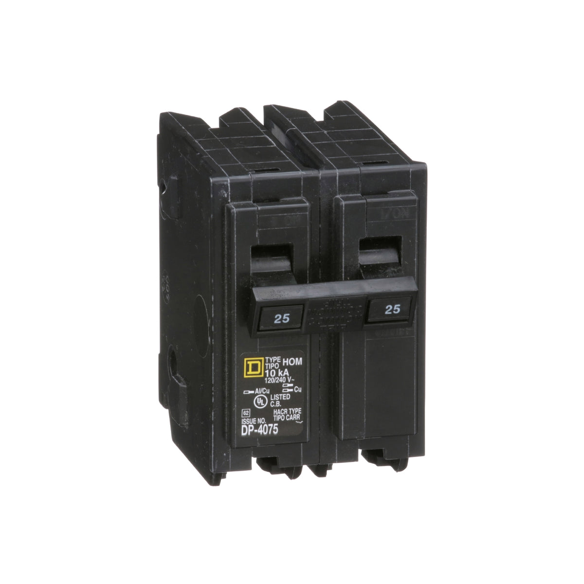 Homeline-Interruptor Miniatura Enchufable 10 kA 2x25 A Schneider Electric HOM225