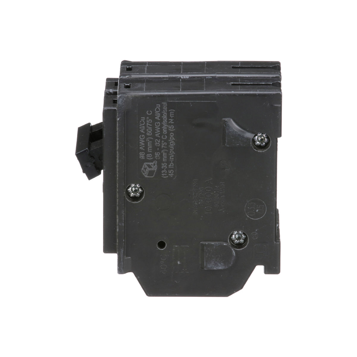 Homeline-Interruptor Miniatura Enchufable 10 kA 2x40 A Schneider Electric HOM240