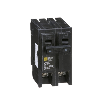 Homeline-Interruptor Miniatura Enchufable 10 kA 2x90 A 120/240V Schneider Electric HOM290
