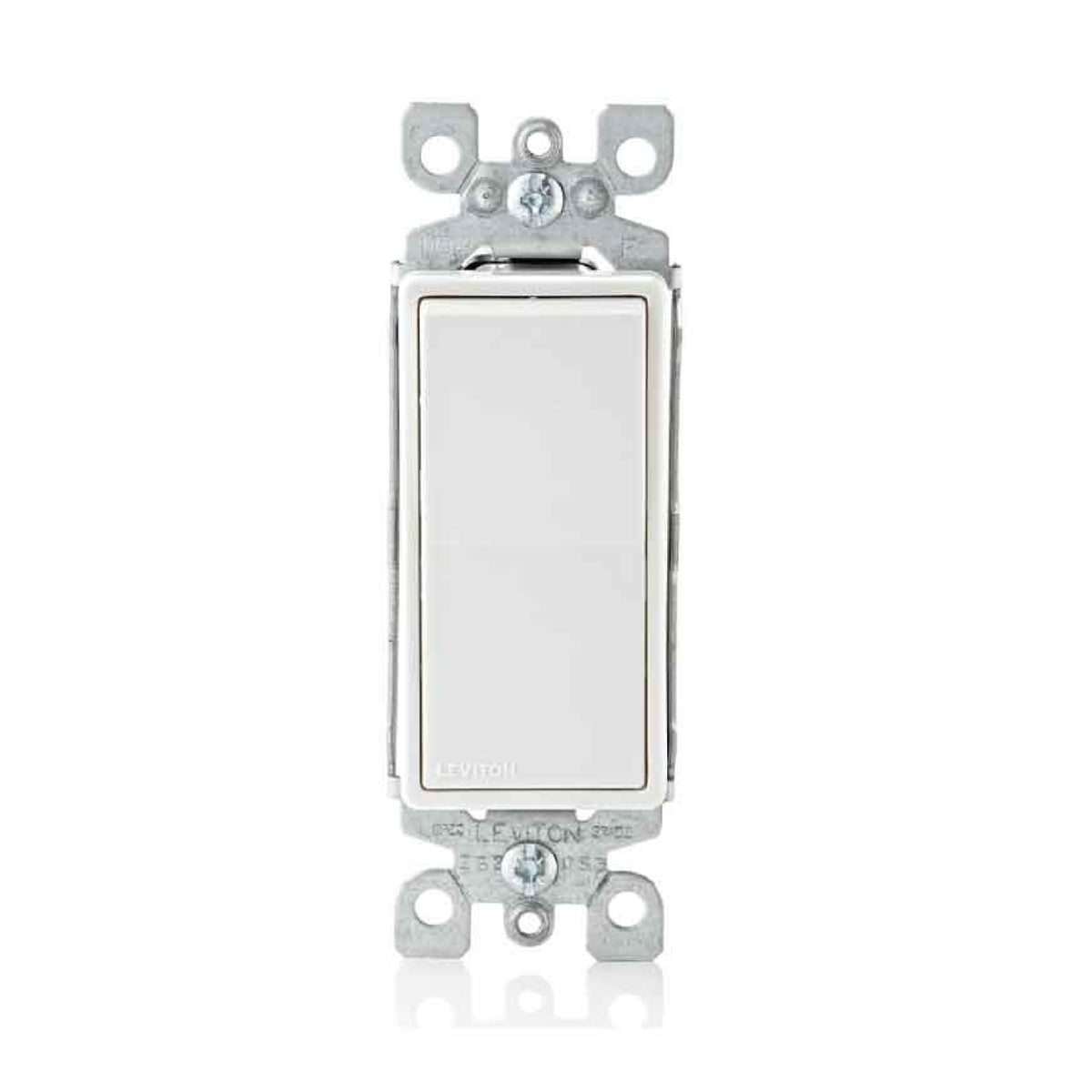 Apagador Sencillo 15A Blanco Decora Leviton