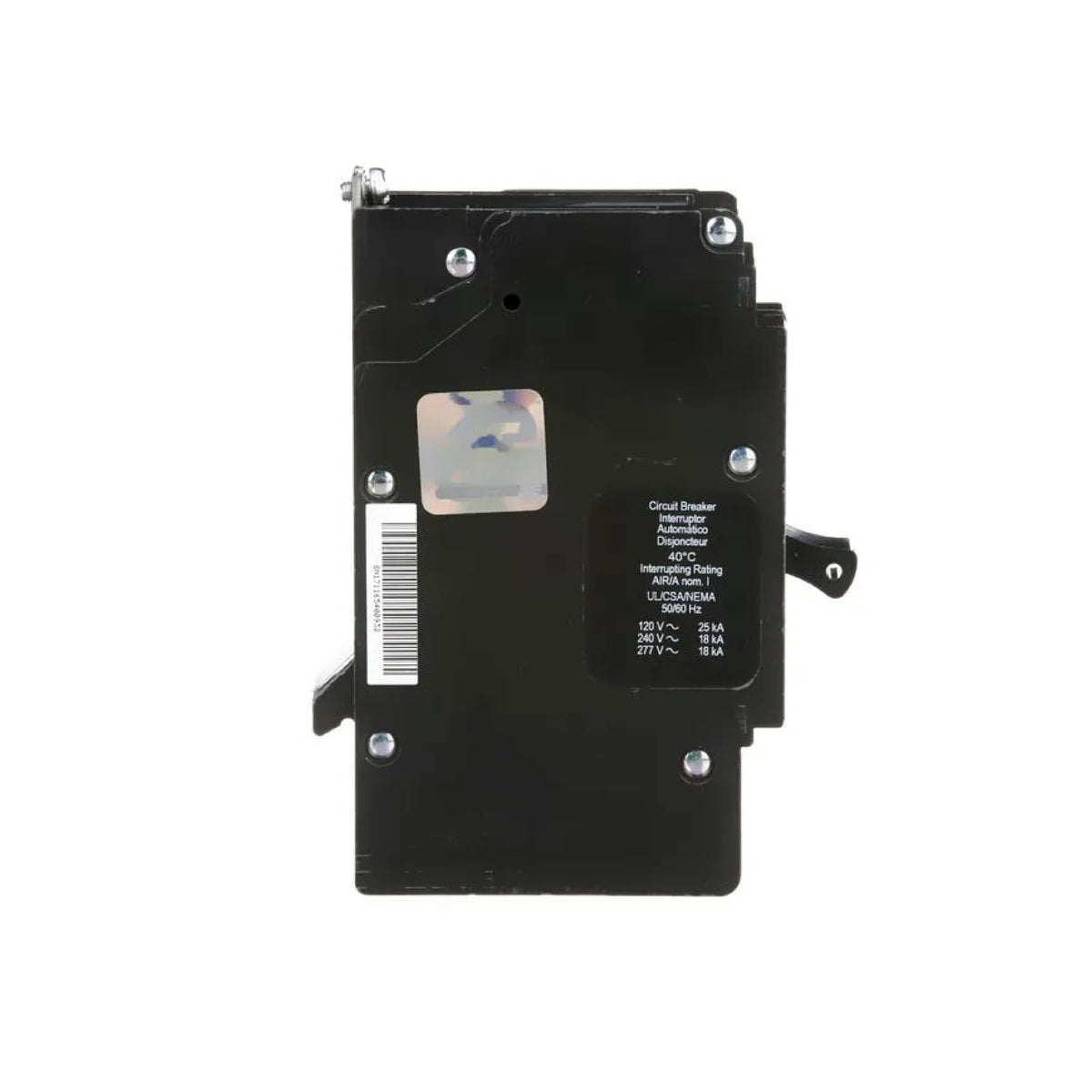 Interruptor Atornillable Marco E 1P 40A 277 Vca 18/25kA Square D Schnieder Electric EDB14040