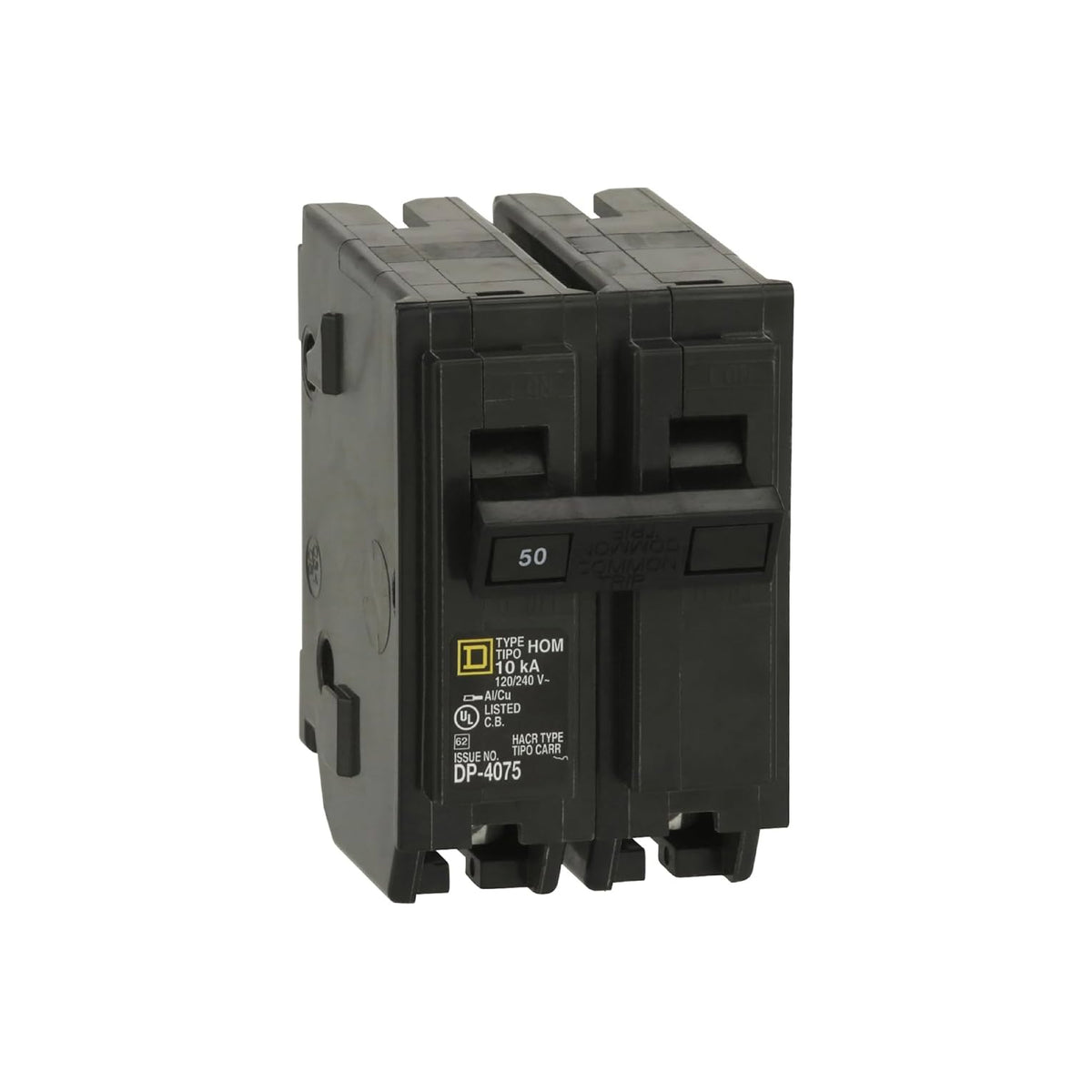Interruptor Enchufable Homeline 2 Polos 50 A Square D Schneider Electric HOM250