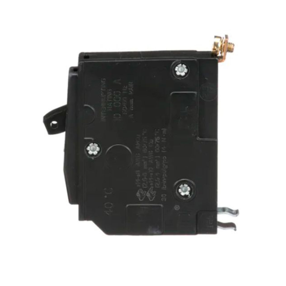 Interruptor Termomagnético 1 Polo 10 A Square D Atornillable Schneider Electric QOB110