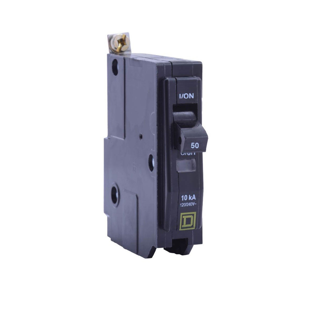 Interruptor Termomagnético 1 Polo 50 A Square D Atornillable Schneider Electric QOB150