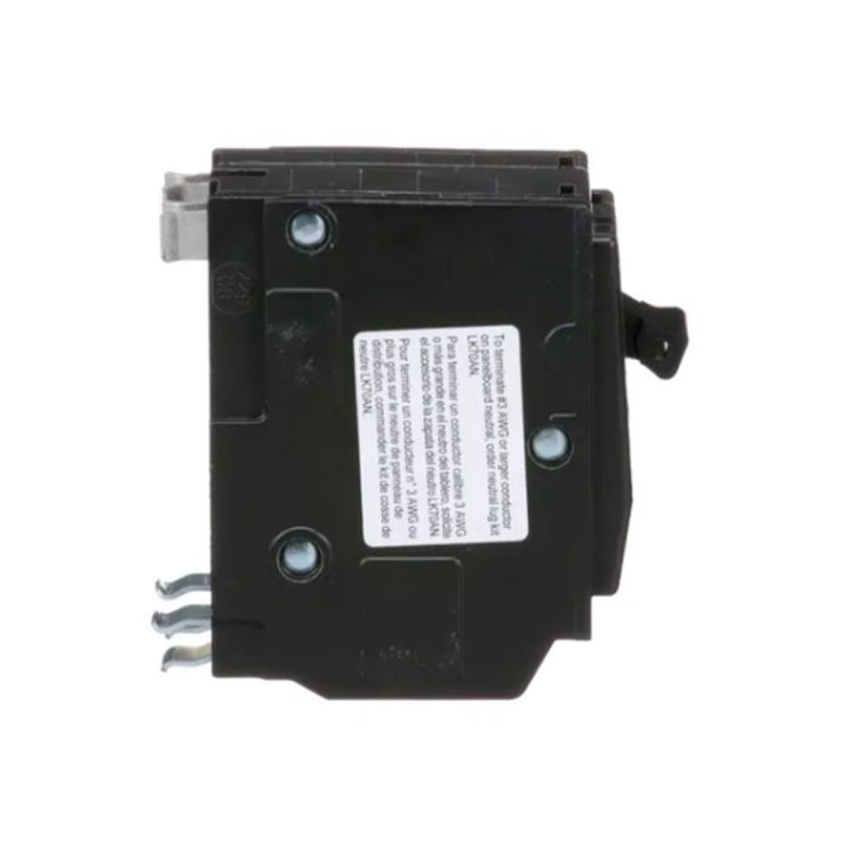 Interruptor Termomagnético 2 Polos 70 A Square D Atornillable Schneider Electric QOB270