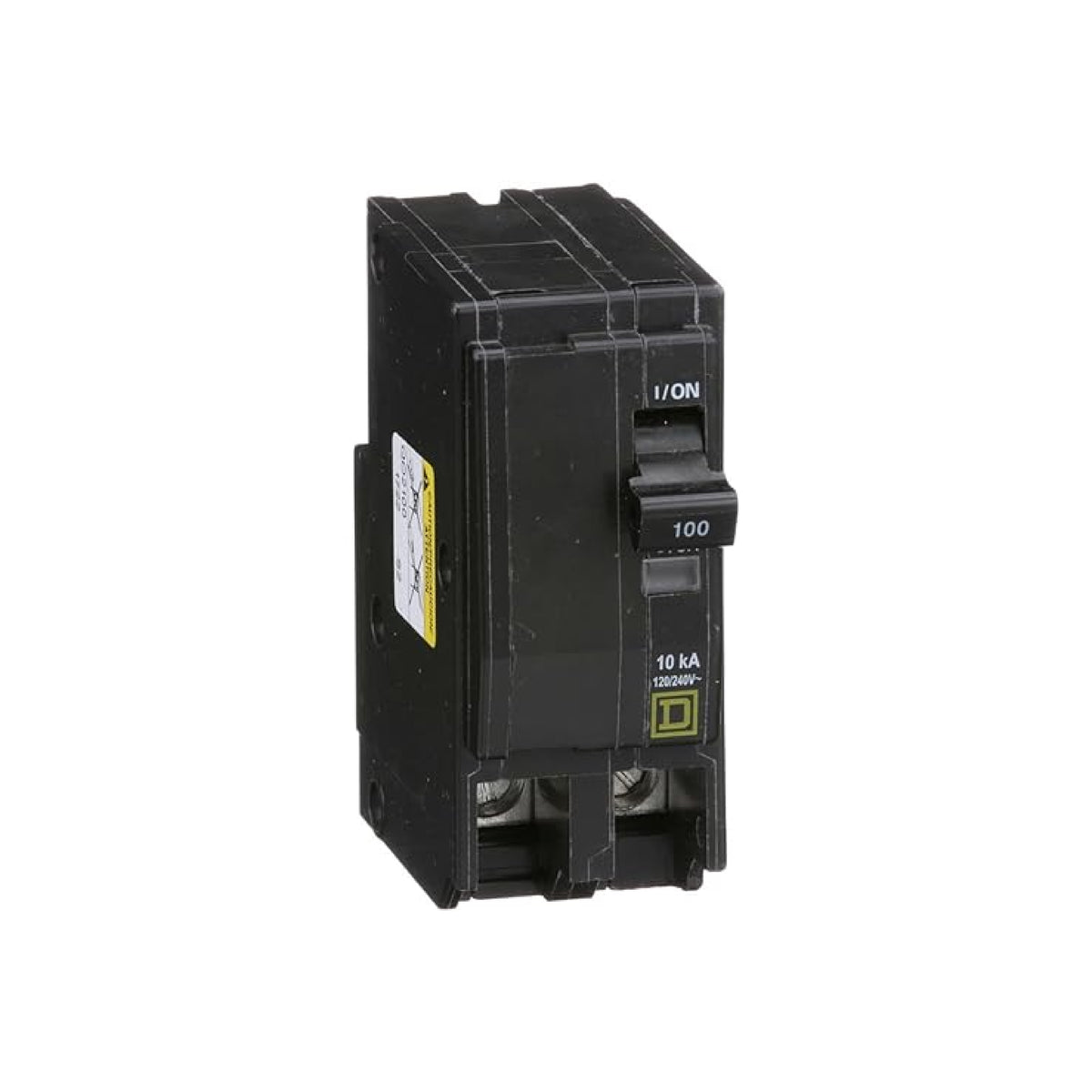 Interruptor Termomagnético 2 Polos 80 A Square D Atornillable Schneider Electric QOB280