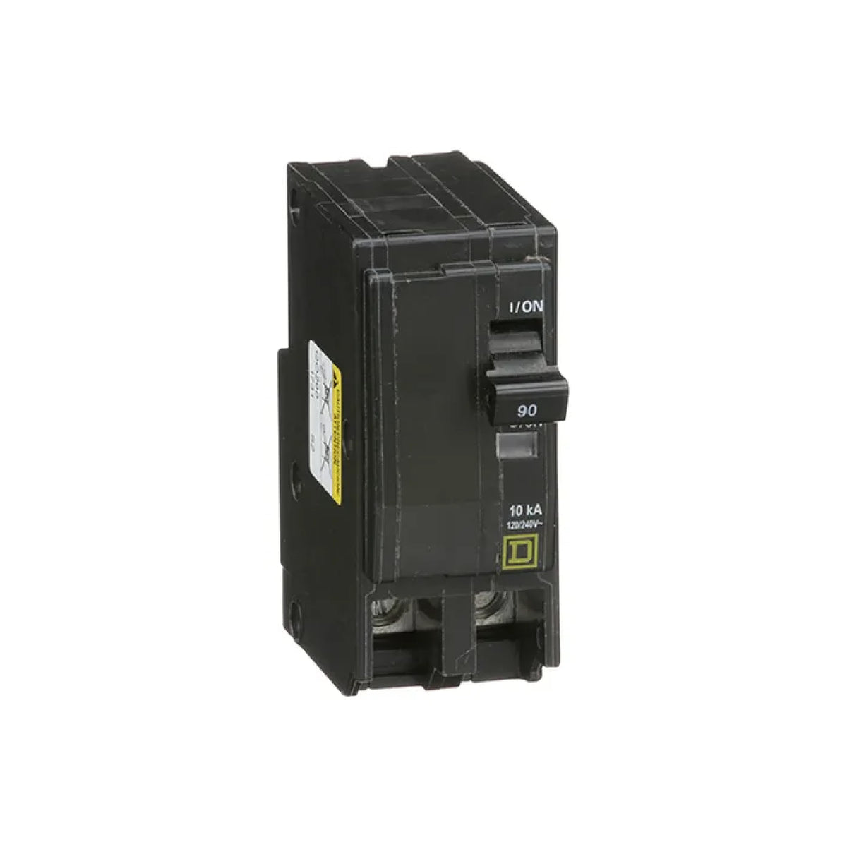 Interruptor Termomagnético 2 Polos 90 A Square D Enchufable Schneider Electric QO290