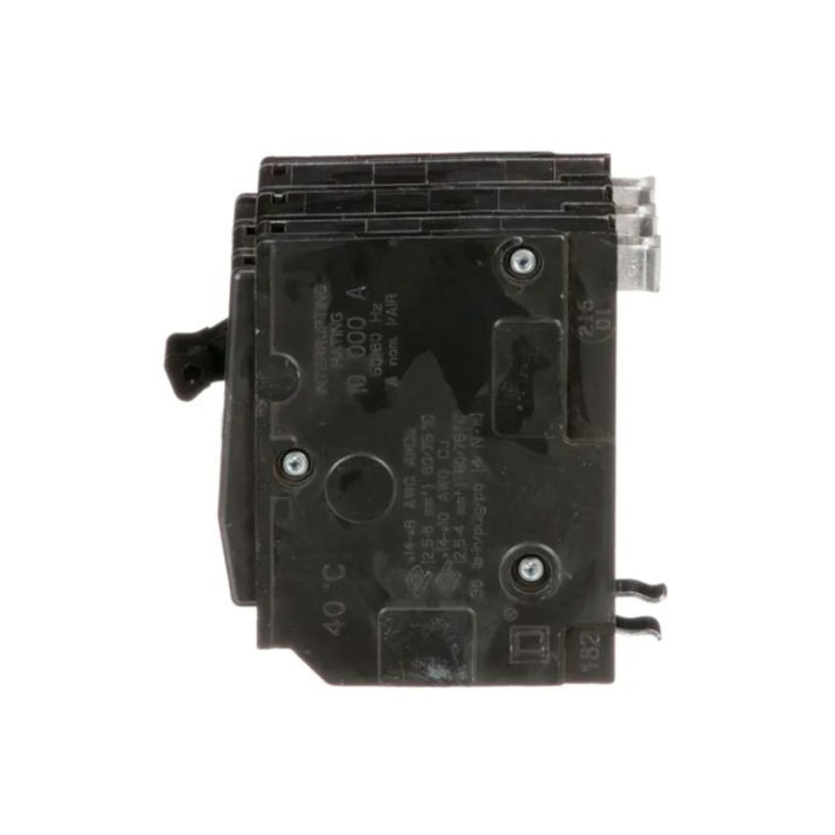 Interruptor Termomagnético 3 Polos 10 A Square D Enchufable Schneider Electric QO310