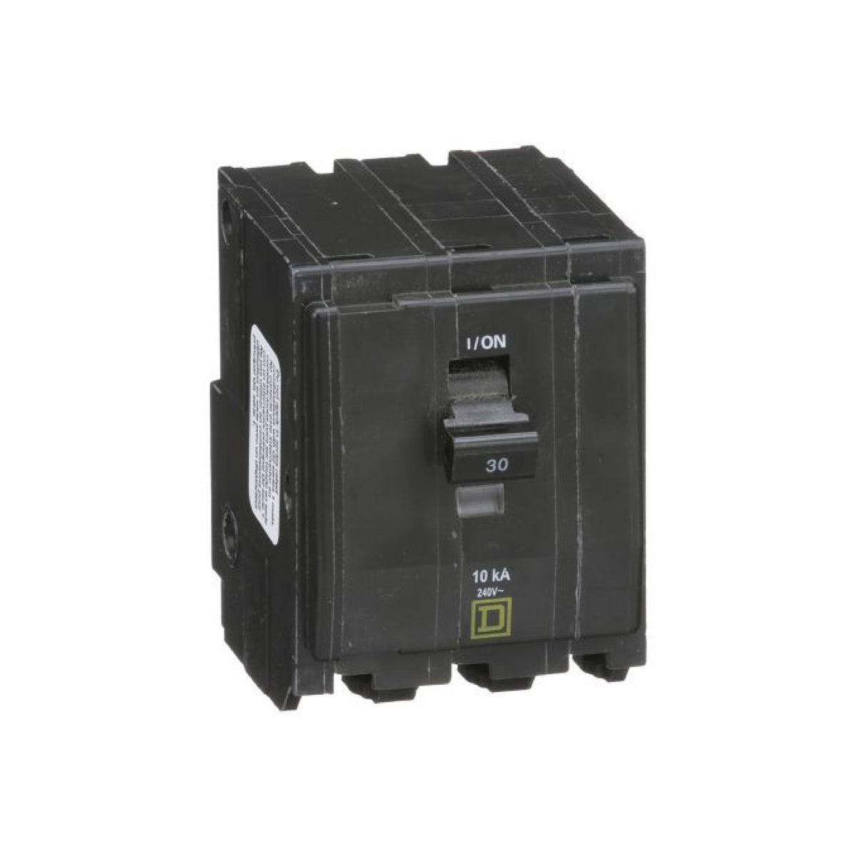 Interruptor Termomagnético 3 Polos 30 A Square D Enchufable Schneider Electric QO330