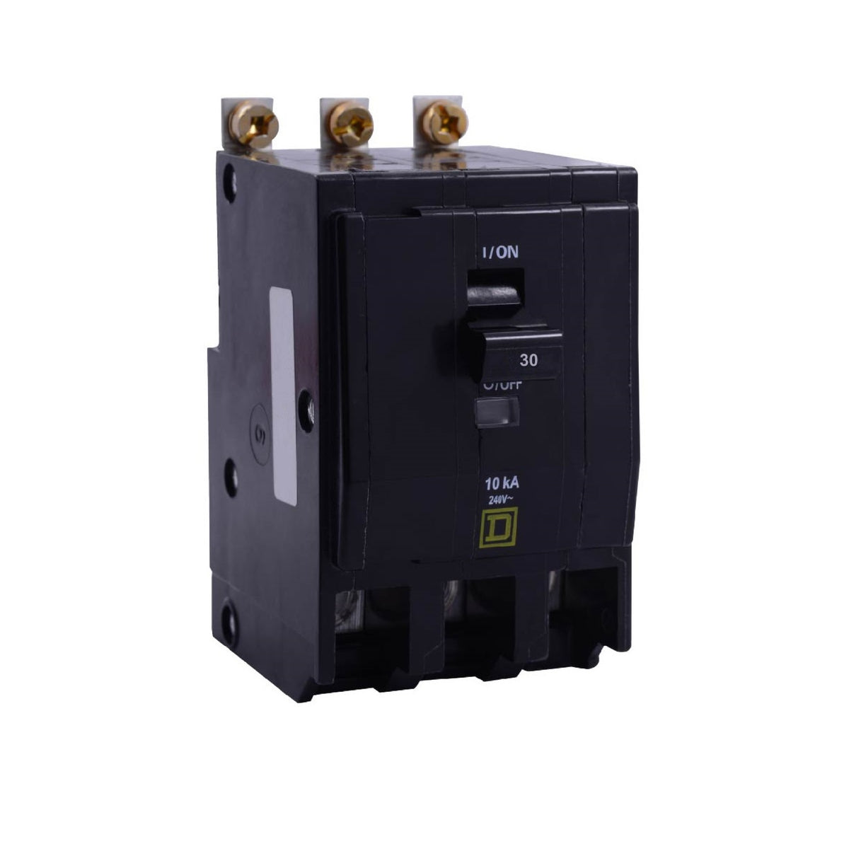 Interruptor Termomagnético 3 Polos 30 A Square D Enchufable Schneider Electric QOB330