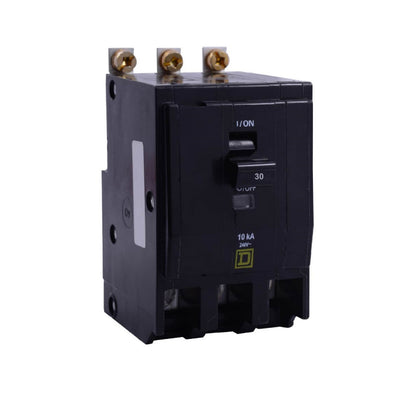 Interruptor Termomagnético 3 Polos 30 A Square D Enchufable Schneider Electric QOB330