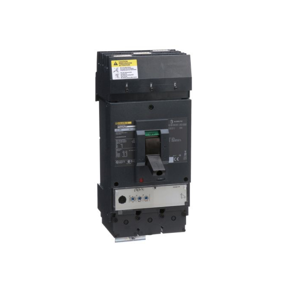 Interruptor Termomagnético Power Pact L 3P 400 A I-Line Schneider Electric LGA36400U31X