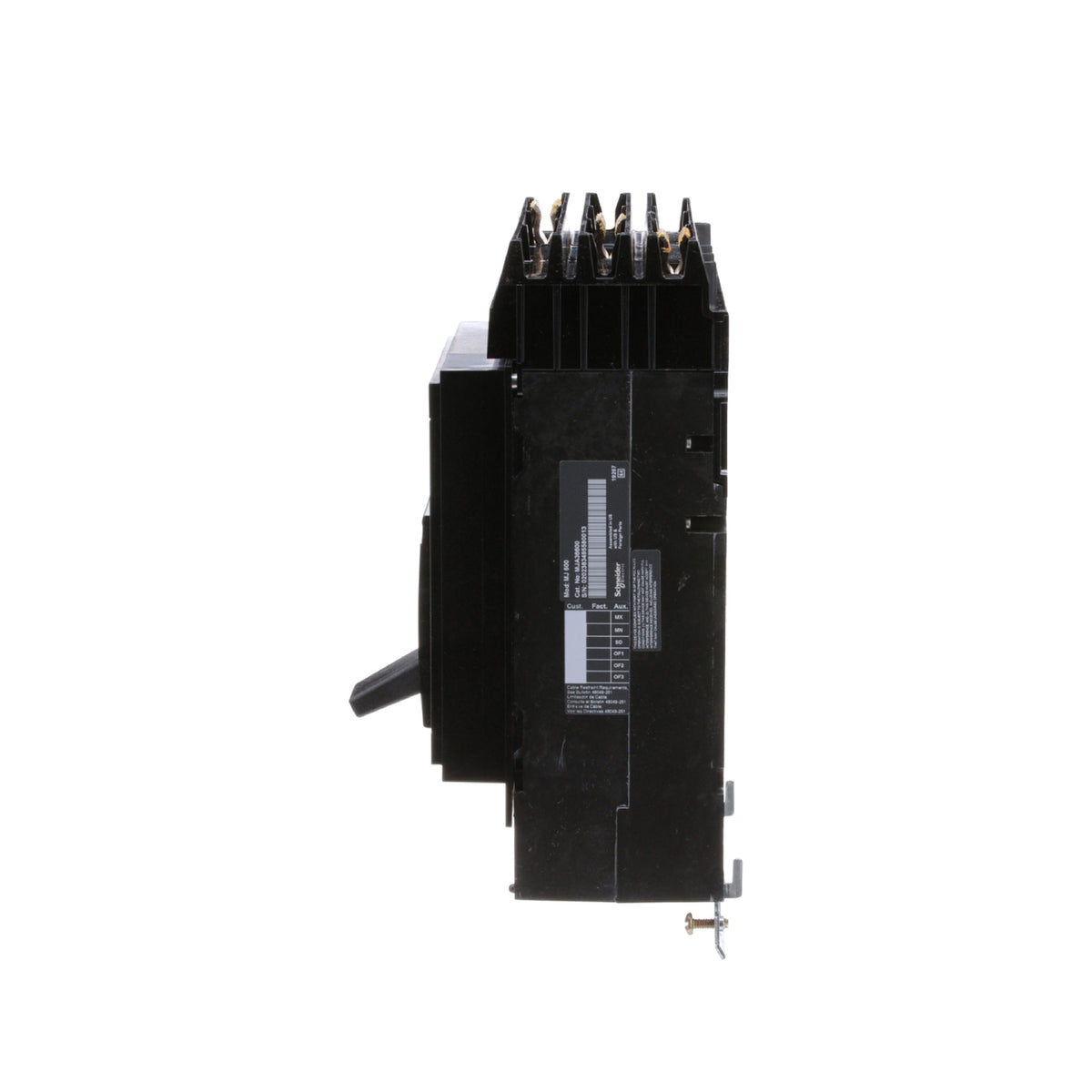 Interruptor Termomagnético Power Pact M 3P 600 A I-Line Schneider Electric MJA36600