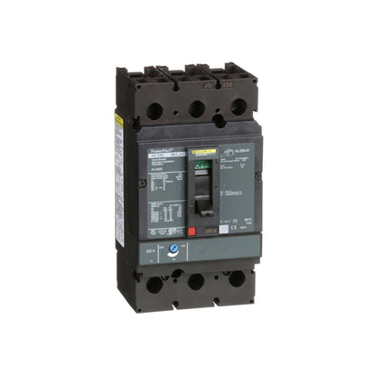 Interruptor Termomagnético Powerpact J, de 225A, 3 Polos, 35 kA a 600V, Zapatas Schneider Electric JGL36225