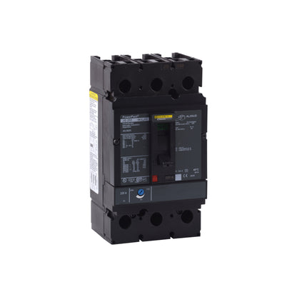 Interruptor Termomagnético Powerpact J, de 225A, 3 Polos, 35 kA a 600V, Zapatas Schneider Electric JGL36225
