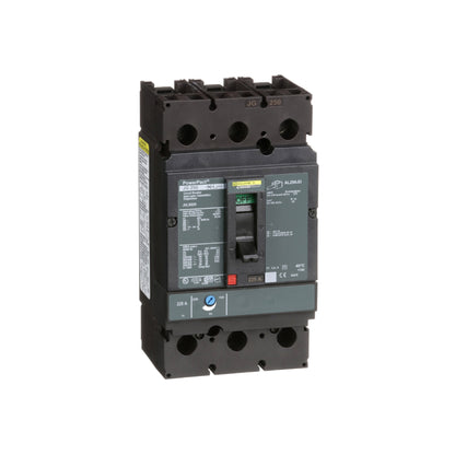 Interruptor Termomagnético Powerpact J, de 225A, 3 Polos, 35 kA a 600V, Zapatas Schneider Electric JGL36225