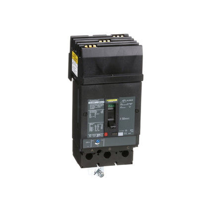 Interruptor Termomagnético Powerpact J, de 225A, 3 Polos, 65 kA a 600V, Zapatas Schneider Electric JJA36225