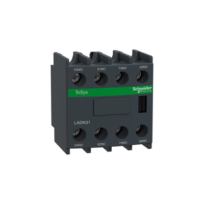 Tesys D-Bloque de Contactos Aux-3 Na + 1 NC-Conexión por Tornillo Schneider Electric LADN31