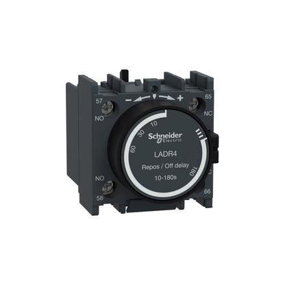 Tesys D-Bloque de Contactos Temporizados-1 Na + 1 NC Conexión por Tornillo Schneider Electric LADR4