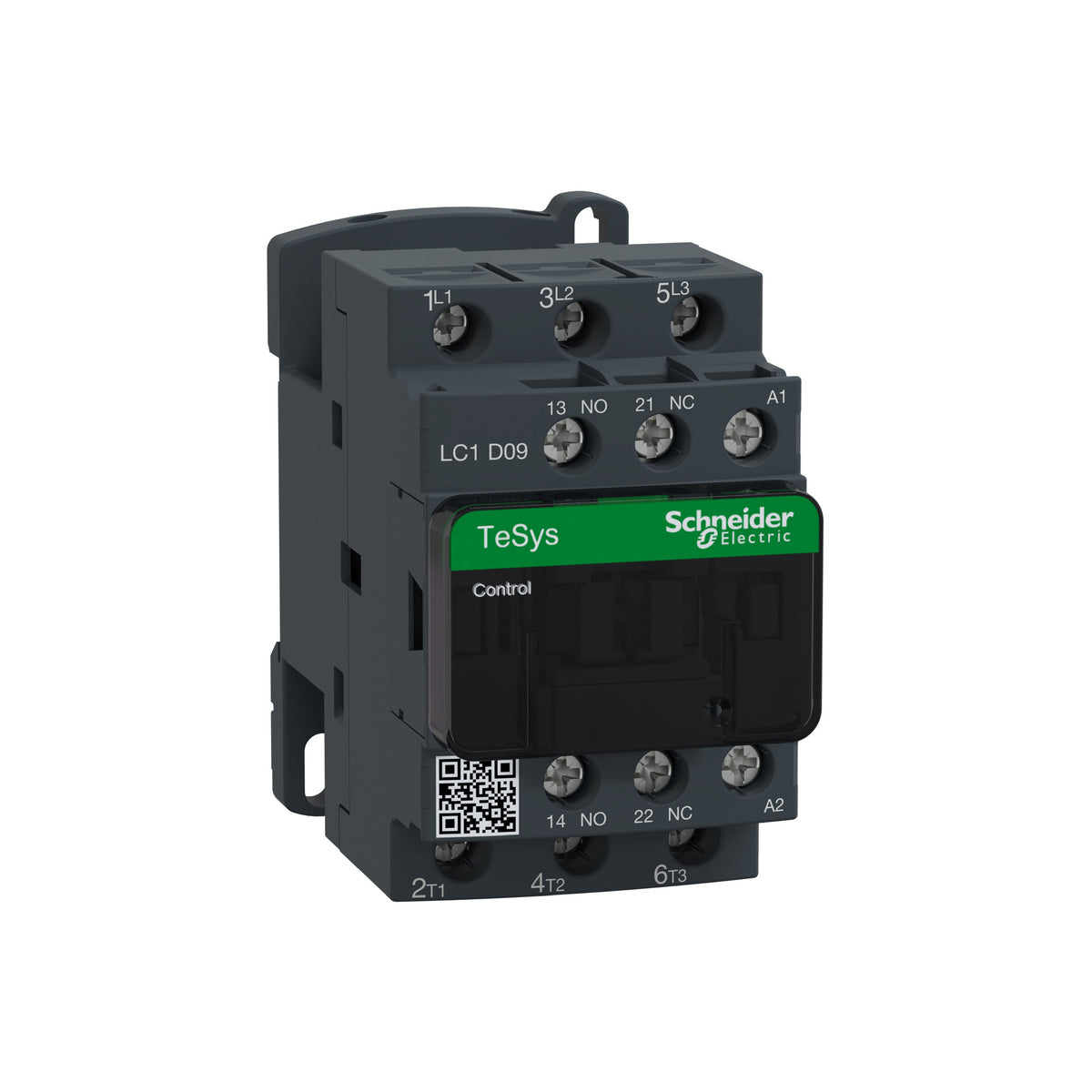 Tesys D-Contactor-3 P AC-3-<=440 V 12 A-Bobina 24 Vcd-Antip Schneider Electric LC1D12BD