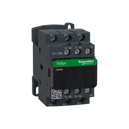 Tesys D-Contactor-3 P AC-3-<=440 V 12 A-Bobina 24 Vcd-Antip Schneider Electric LC1D12BD