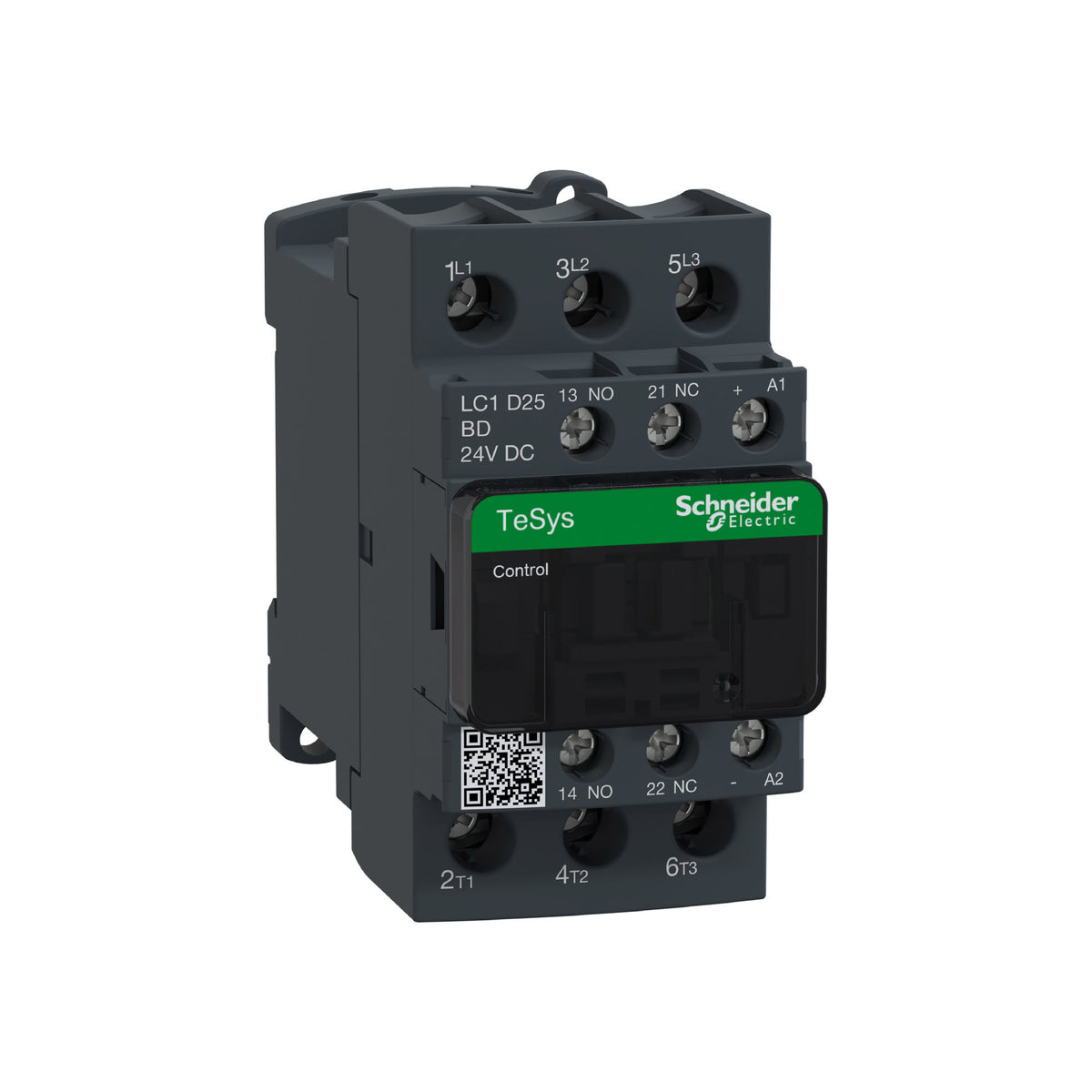 Tesys D-Contactor-3 P AC-3-<=440 V 25 A-Bobina 24 V Cd-Antip Schneider Electric LC1D25BD