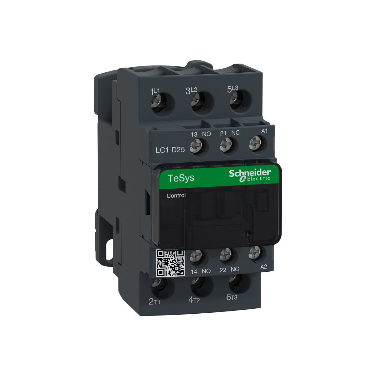 Tesys D-Contactor-3 P AC-3-<=440 V 25 A-Bobina 48 V CA Schneider Electric LC1D25E7