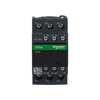 Tesys D-Contactor-3 P AC-3-<=440 V 25 A-Bobina 440 V CA Schneider Electric LC1D25R7
