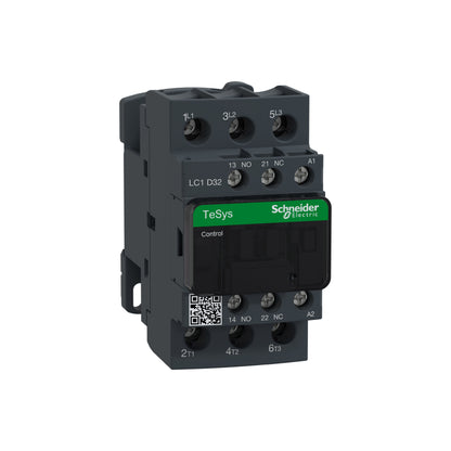 Tesys D-Contactor-3 P AC-3-<=440 V 32 A-Bobina 24 V CA Schneider Electric LC1D32B7