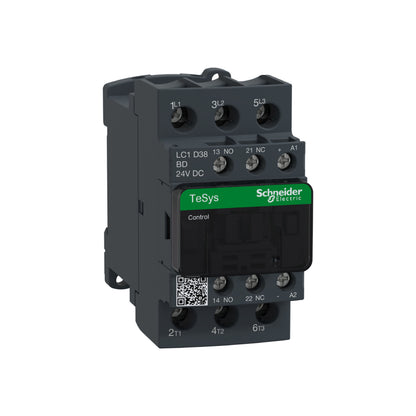 Tesys D-Contactor-3 P AC-3-<=440 V 38 A-Bobina 24 Vcd-Antip Schneider Electric LC1D38BD