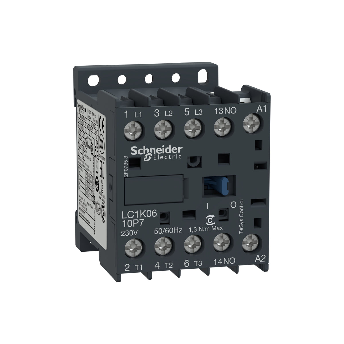 Tesys K-Minicontactor 3 P AC-3-<=440 V 9 A-Bobina 110 V CA Schneider Electric LC1K0910F7