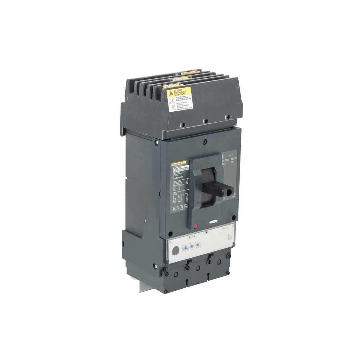 Interruptor Electrónico Powerpact L, de 400A, 3 Polos, 18 kA a 600V, I-Line, 3.3s Lsi Schneider Electric LGA36400U33X