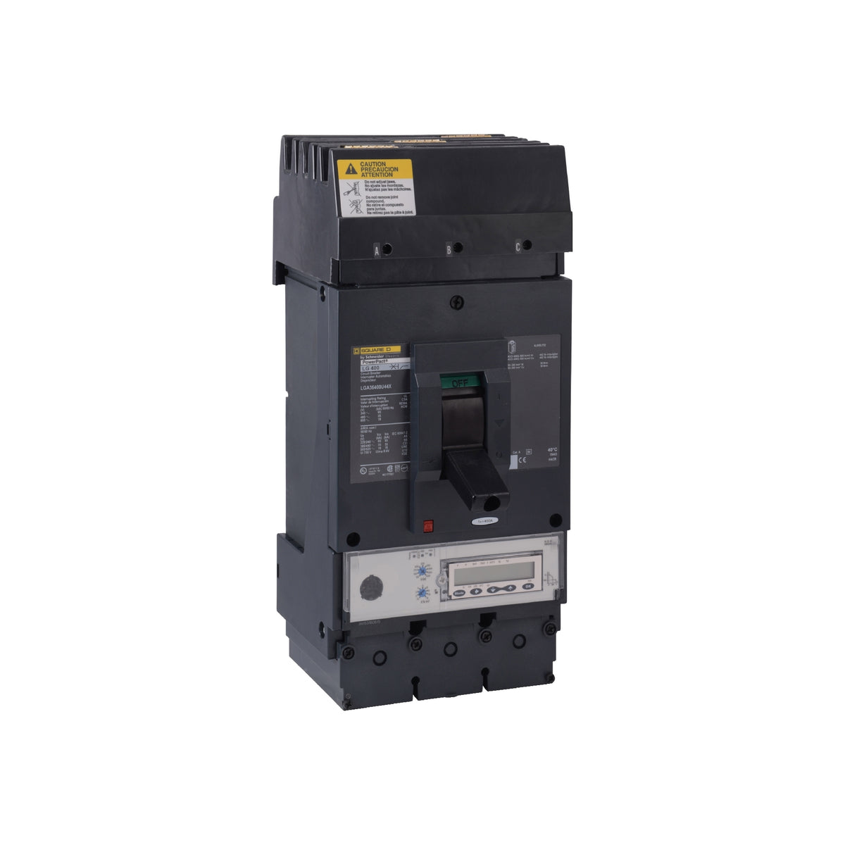 L 35 kA @480v 3 P 600A Schneider Electric LGA36600U44X