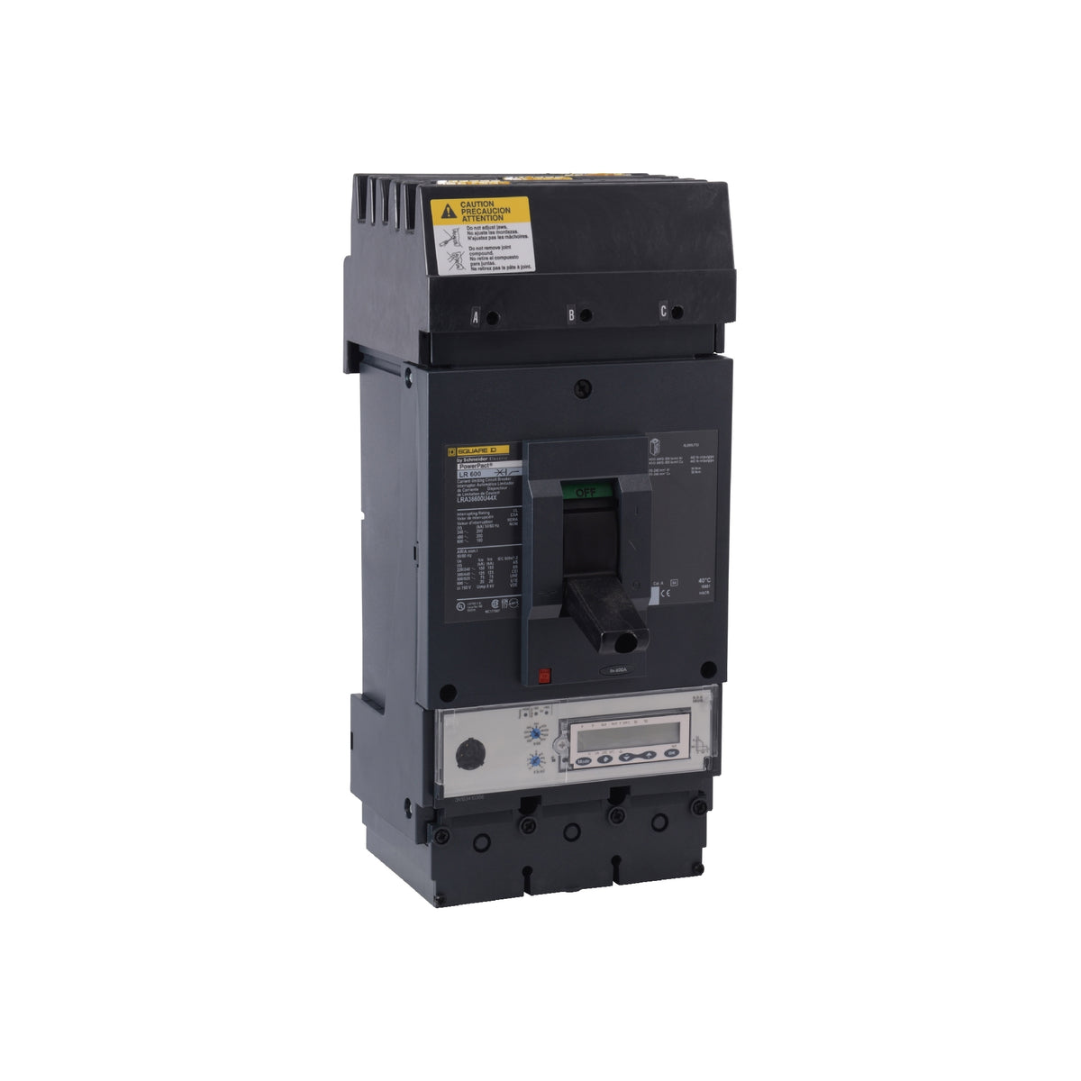 L 35 kA @480v 3 P 600A Schneider Electric LGA36600U44X