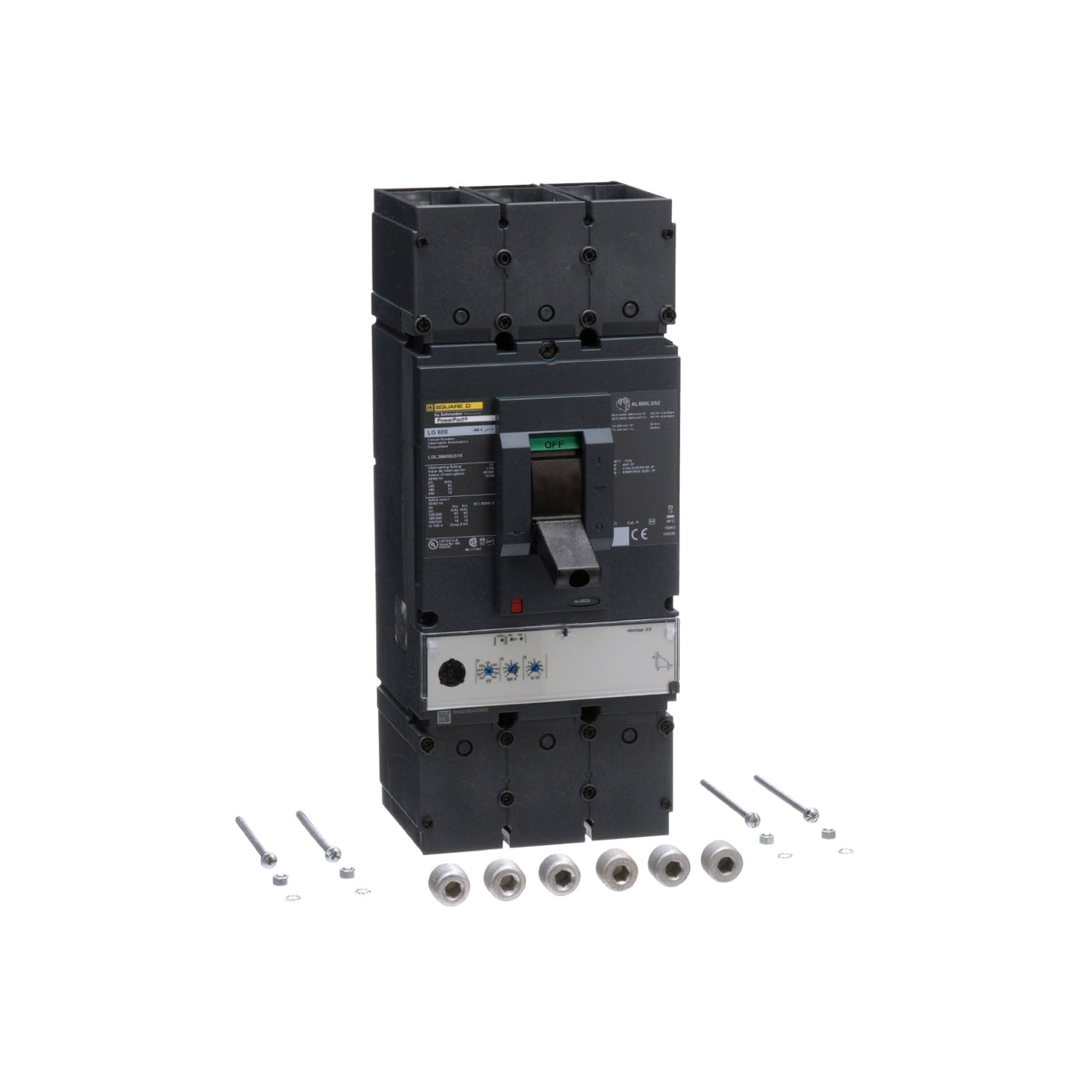 L 35 kA @480v 3 P 600A Schneider Electric LGL36600U31X