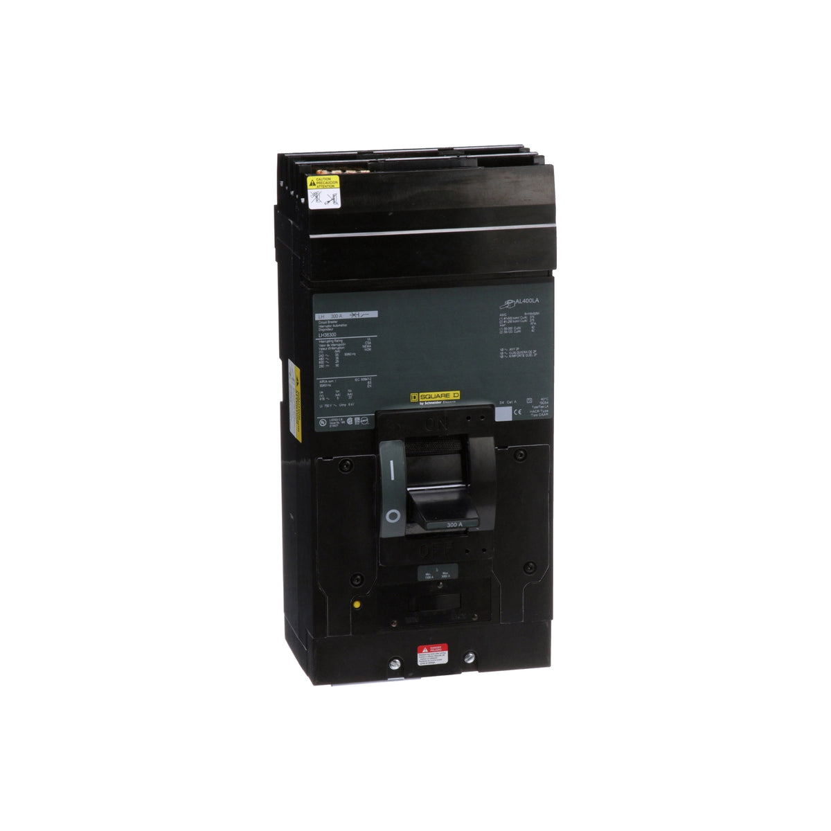 Interruptor Termomagnético Square D de 300A, 3 Polos, 600V a 25 kA, Tipo I-Line Schneider Electric LH36300