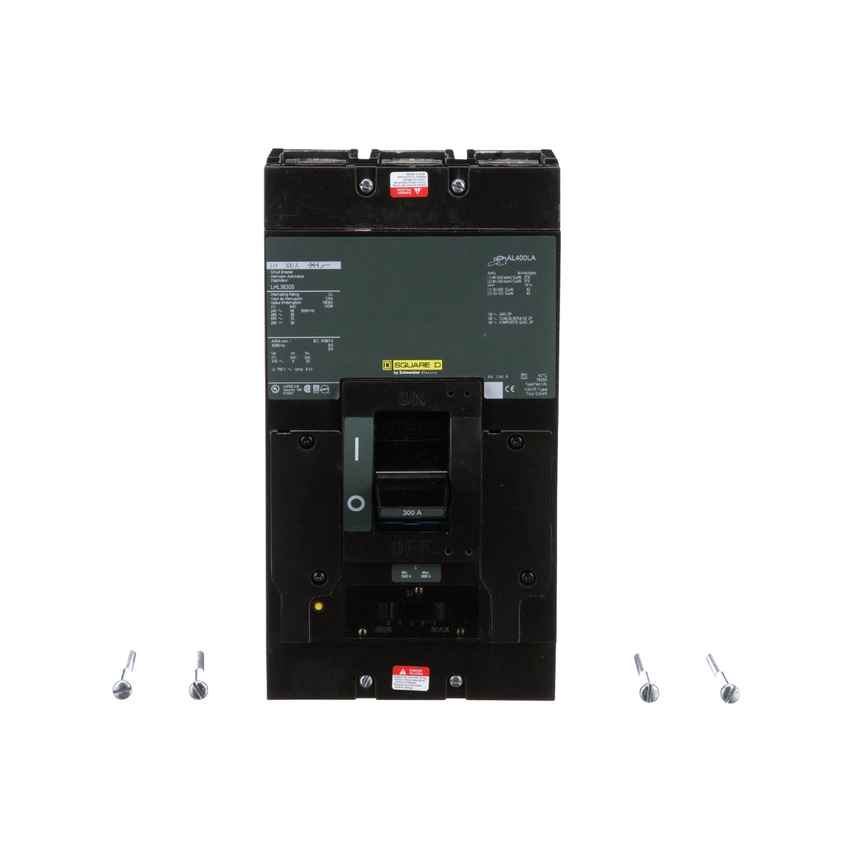 L 3 P 600V 300A Zapatas Schneider Electric LHL36300