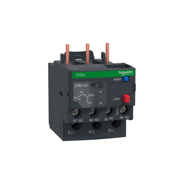 Tesys D-Relevador S de Protección Térmica-0,25...0,4 A-Clase 10A Schneider Electric LRD03