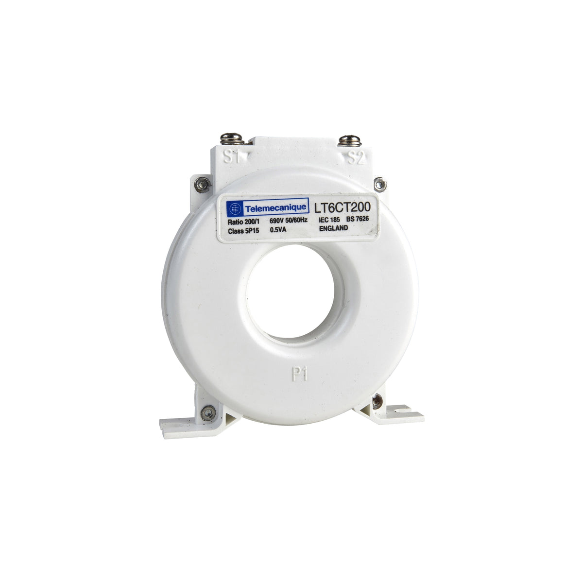 Transformador de Corrente Tesys T LT6CT-200/1 A-Precisão: Classe 5 P Schneider Electric LT6CT2001