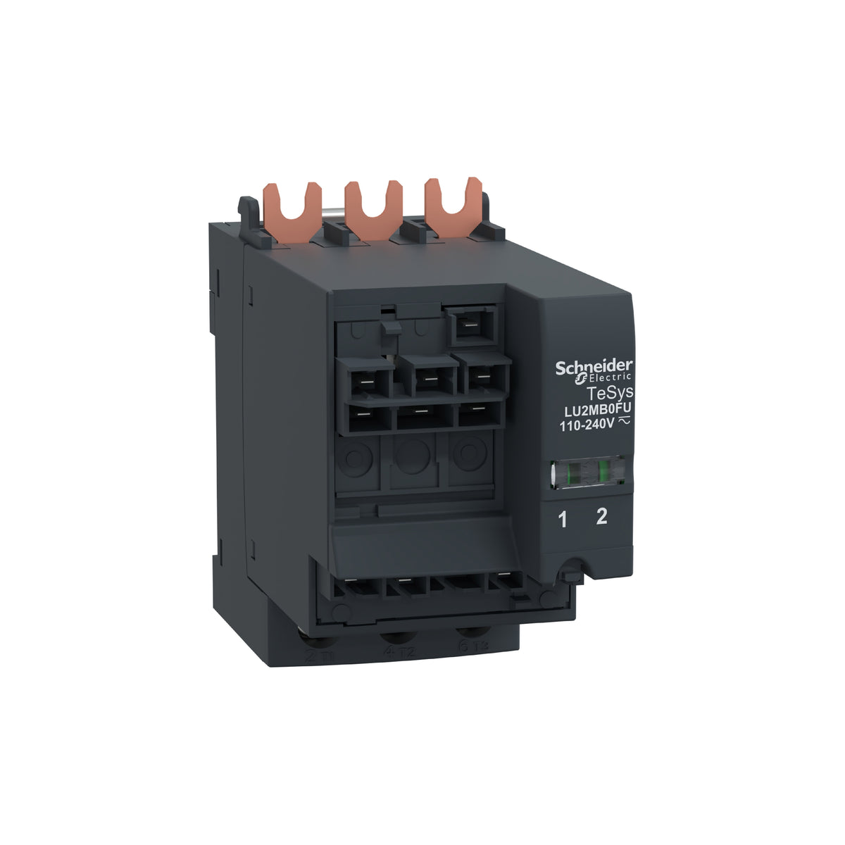 Tesys u-Bloque Inversor LU2M 32A-110...240v Cd/CA 50...60hz -Montaje Directo Schneider Electric LU2MB0FU