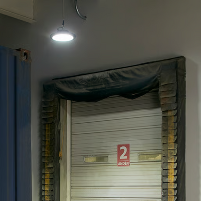 Lámpara colgante LED Luz Fría 150W Negro Tecnolite