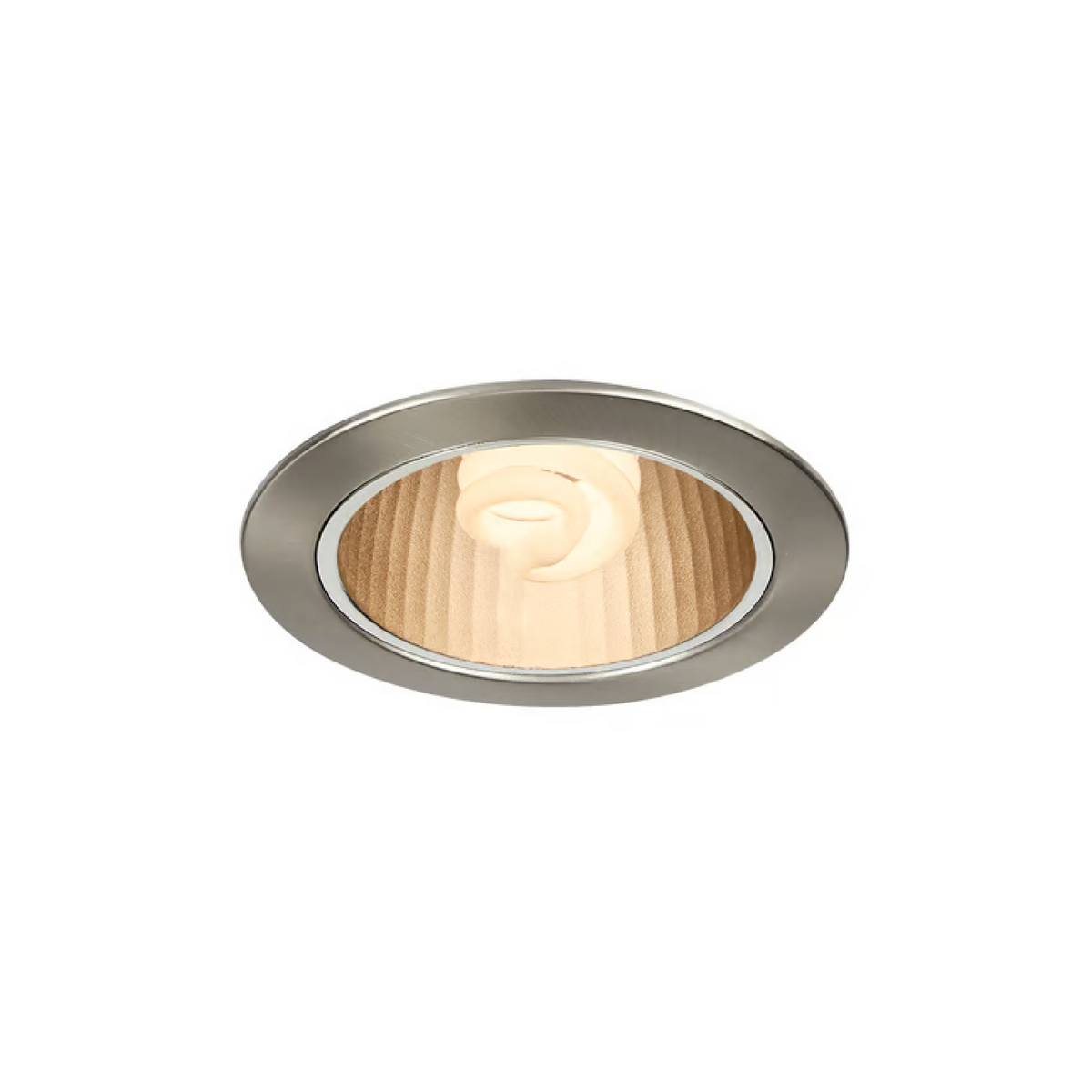 Lámpara de Techo Downlight Empotrable Base E27 60W Satinado Tecnolite