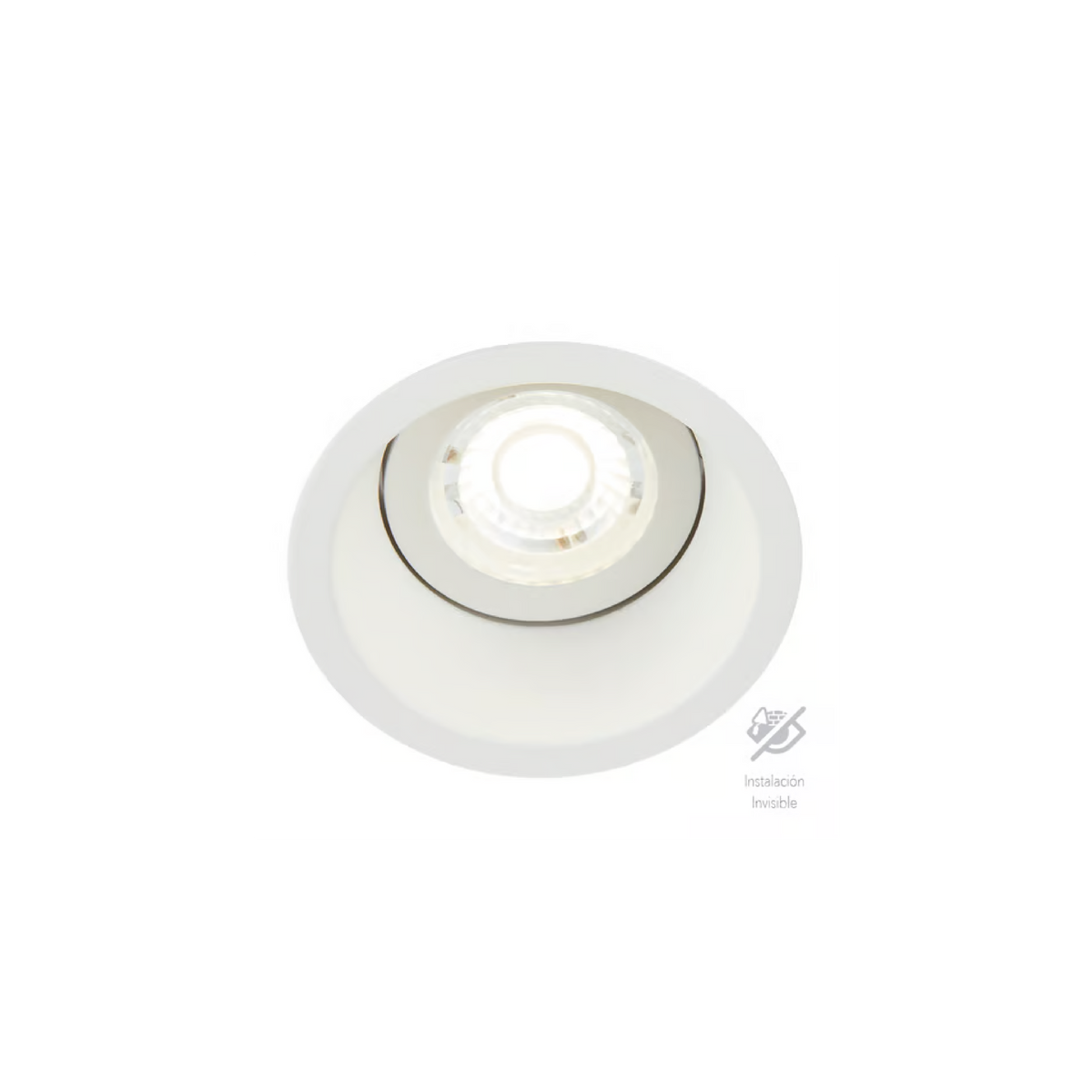 Lámpara de Techo Downlight Empotrable Base GX5.3 60W Blanco Tecnolite