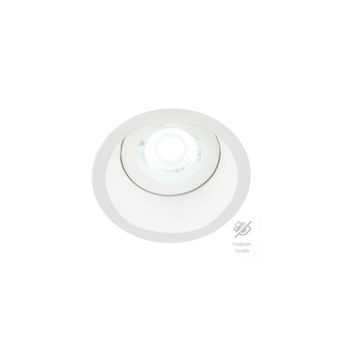 Lámpara de Techo Downlight Empotrable Base GX5.3 60W Blanco Tecnolite