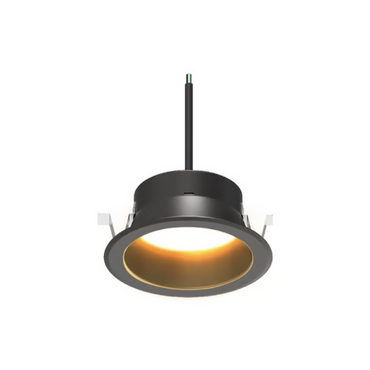 Lámpara de Techo LED Empotrable para Interior 20W Luz Cálida Negro Tecnolite