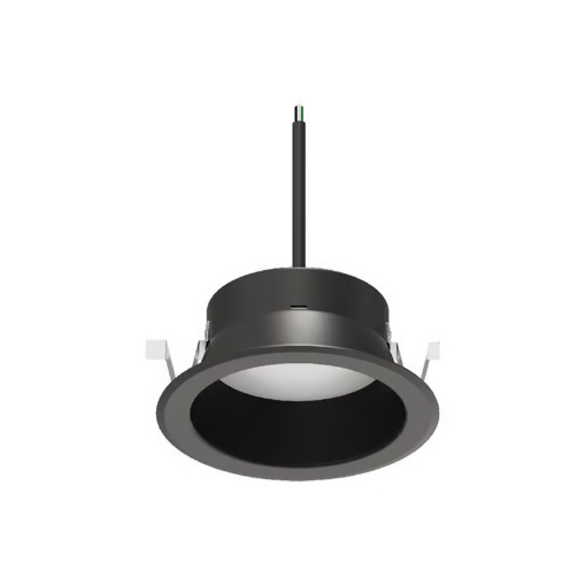 Lámpara de Techo LED Empotrable para Interior 20W Luz Cálida Negro Tecnolite